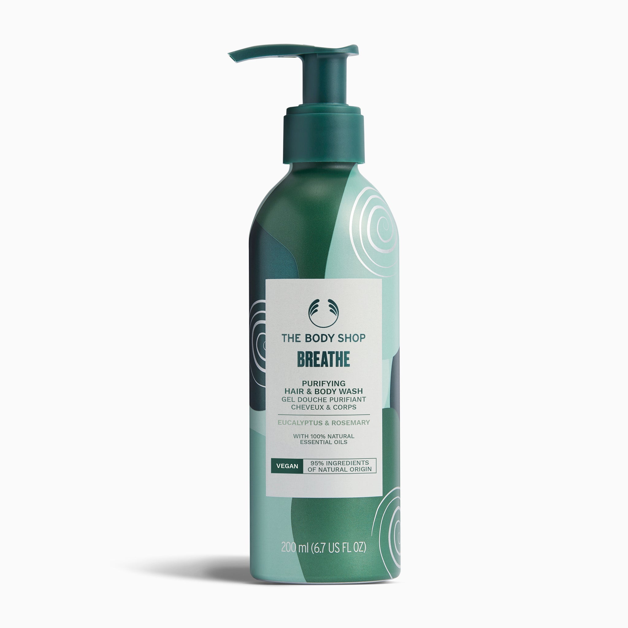 The Body Shop Breathe Purifying Hair & Body Wash 