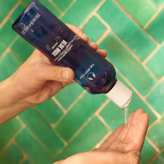The Body Shop Blue Musk Hair and Body Wash