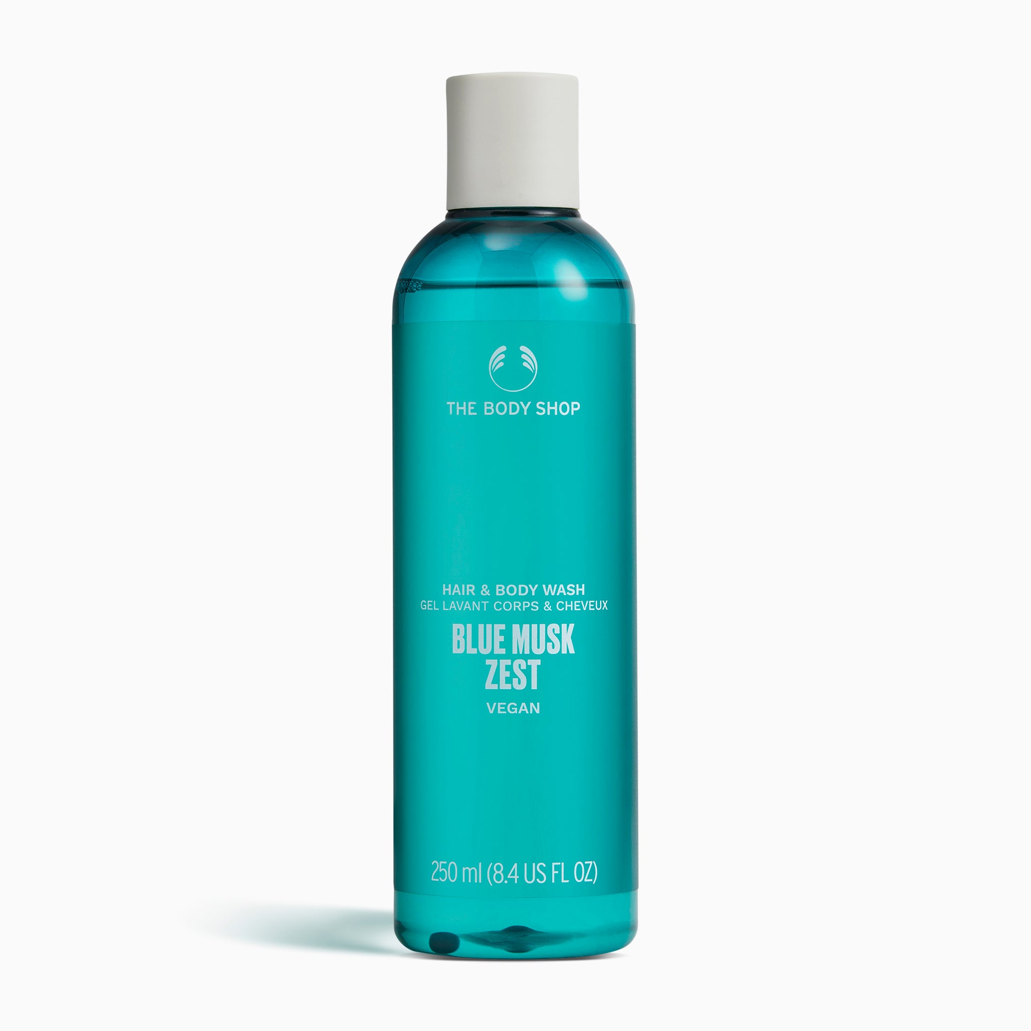 The Body Shop Blue Musk Zest Hair And Body Wash