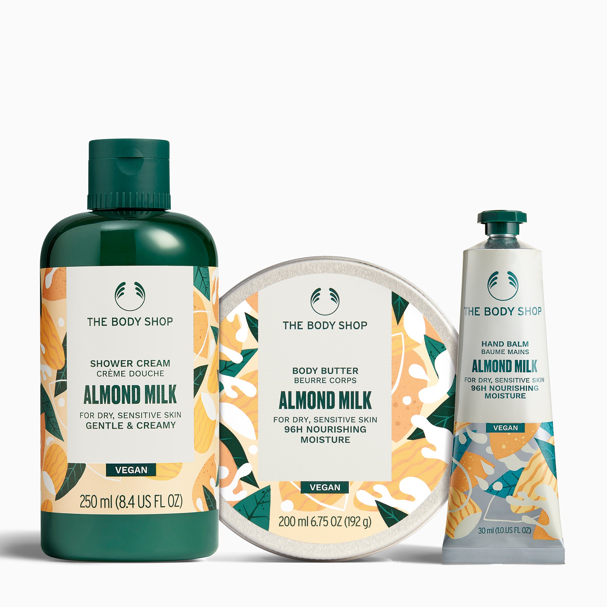 The Body Shop Almond Milk Body Care Collection