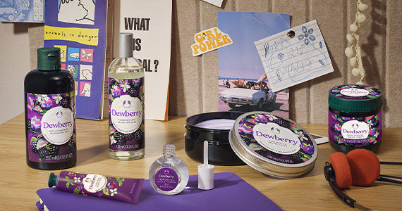 Dewberry range shot - The Body Shop